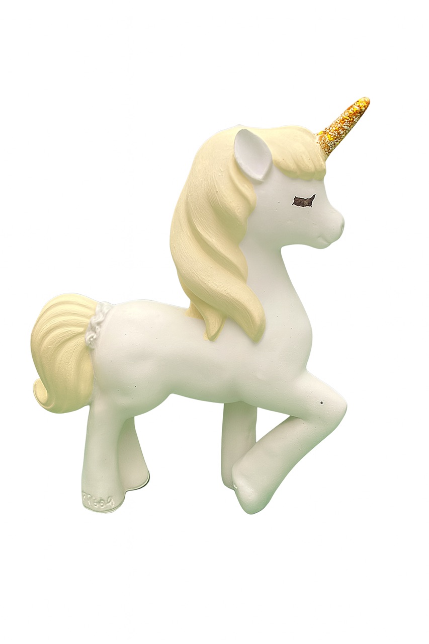 مجسمه اسب تک شاخ سفید